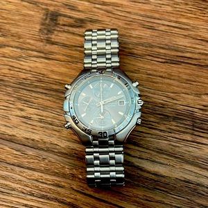 Mens Seiko Sapphire crystal watch.